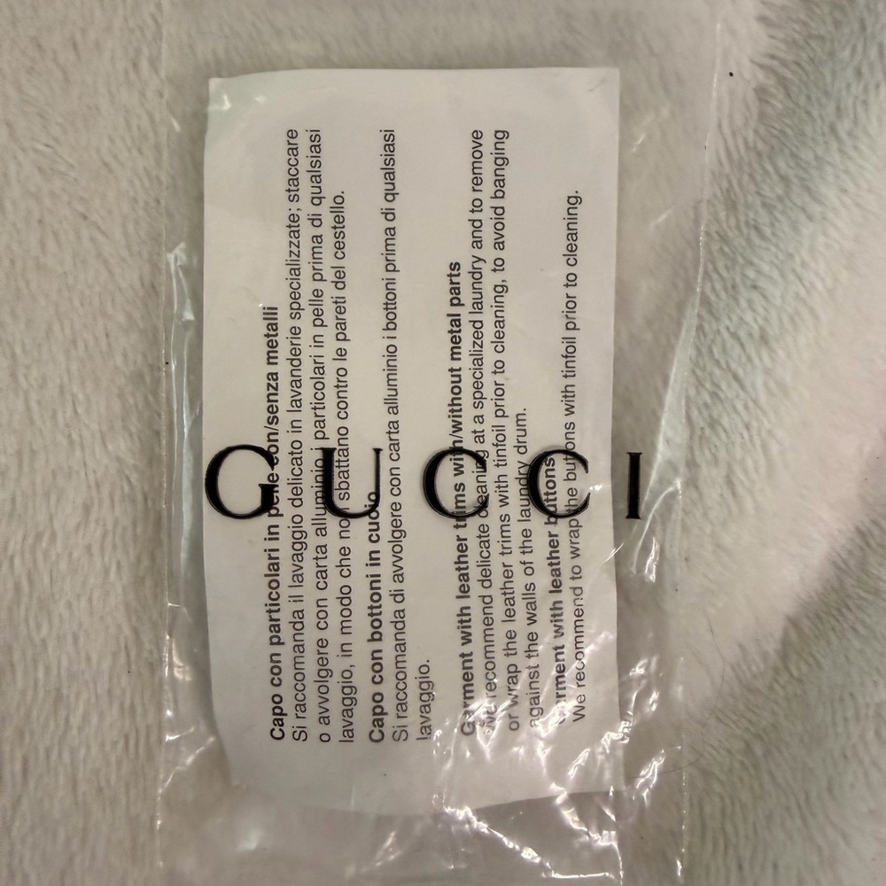Gucci double breasted grey coat wool and cashmere - Picture 9 of 11